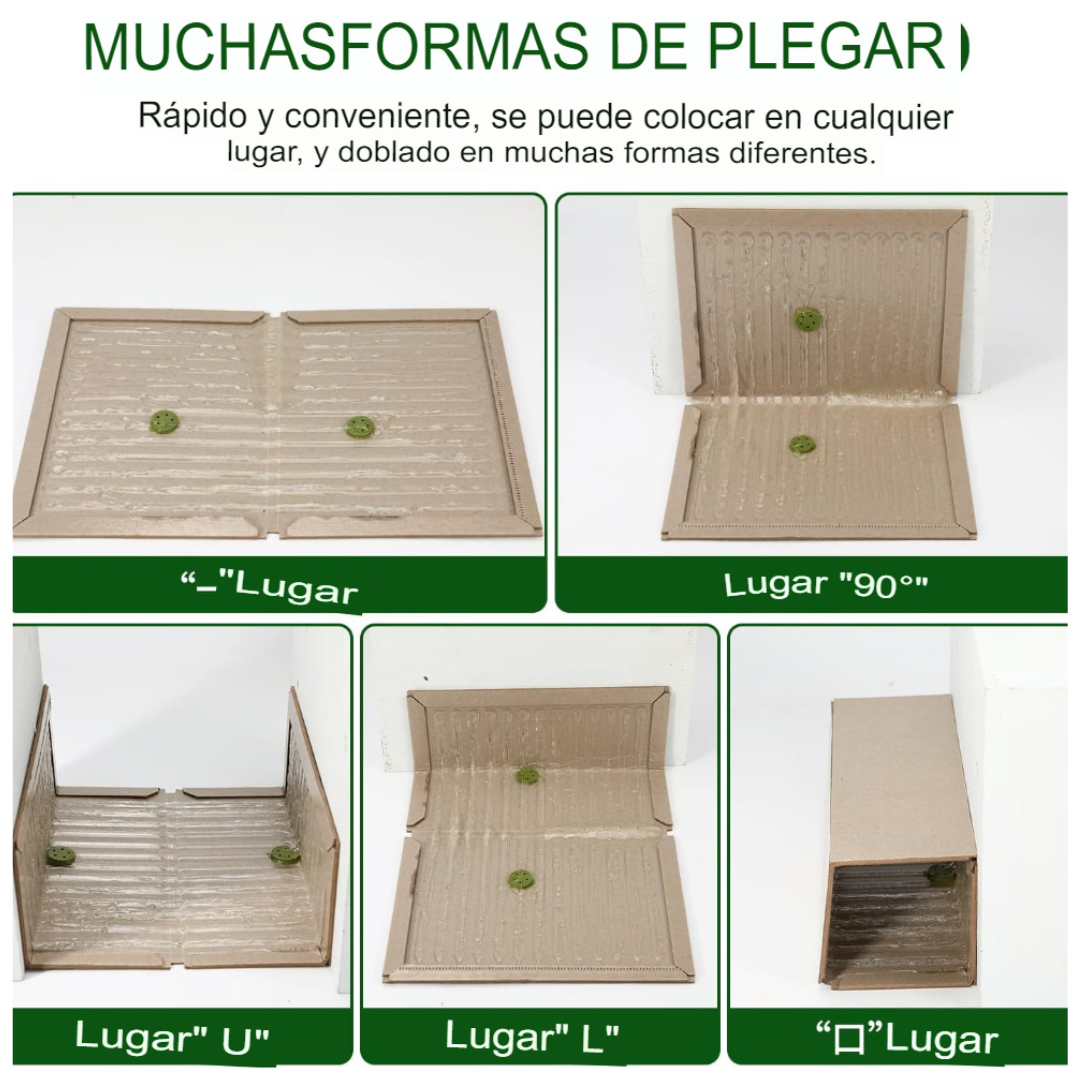 🐭 Trampas Adhesivas Para Ratón – Pack x14