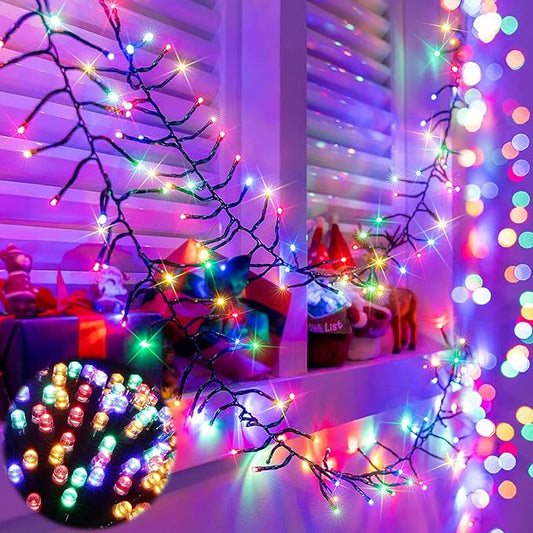 Pack 2x1 Luces De Navidad Solar 20mts