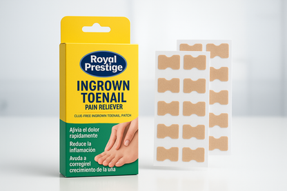 🌿 50 Parches Correctores para Uñas Encarnadas 2X1 (100 en total)