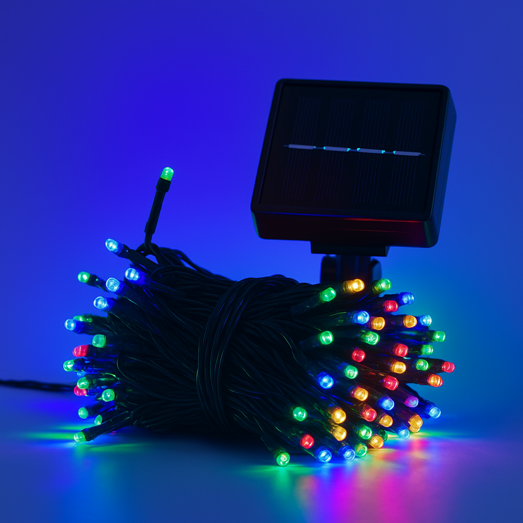 Pack 2x1 Luces De Navidad Solar 20mts