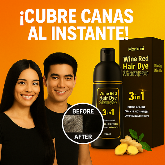 Shampoo Cubre canas Dos Lunas "El Original"