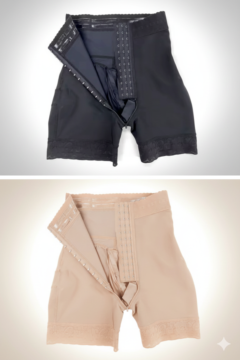 Faja short Colombiana Compresora de Abdomen Pushup
