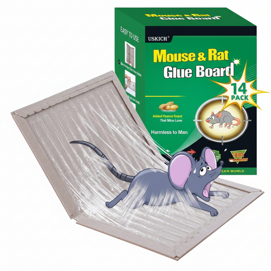 🐭 Trampas Adhesivas Para Ratón – Pack x14