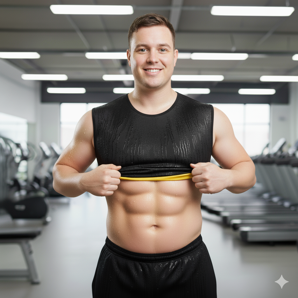 🔥 Faja Chaleco Sauna para Hombre