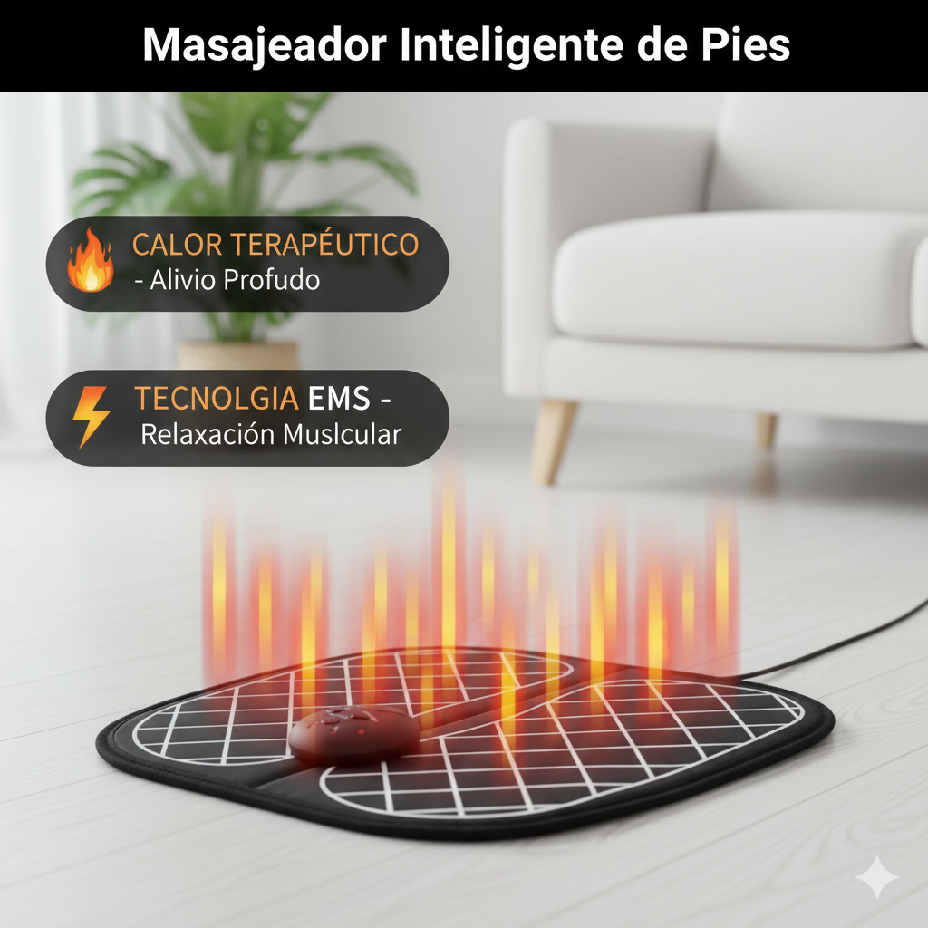 Masajeador de Pies Inteligente Adaptable