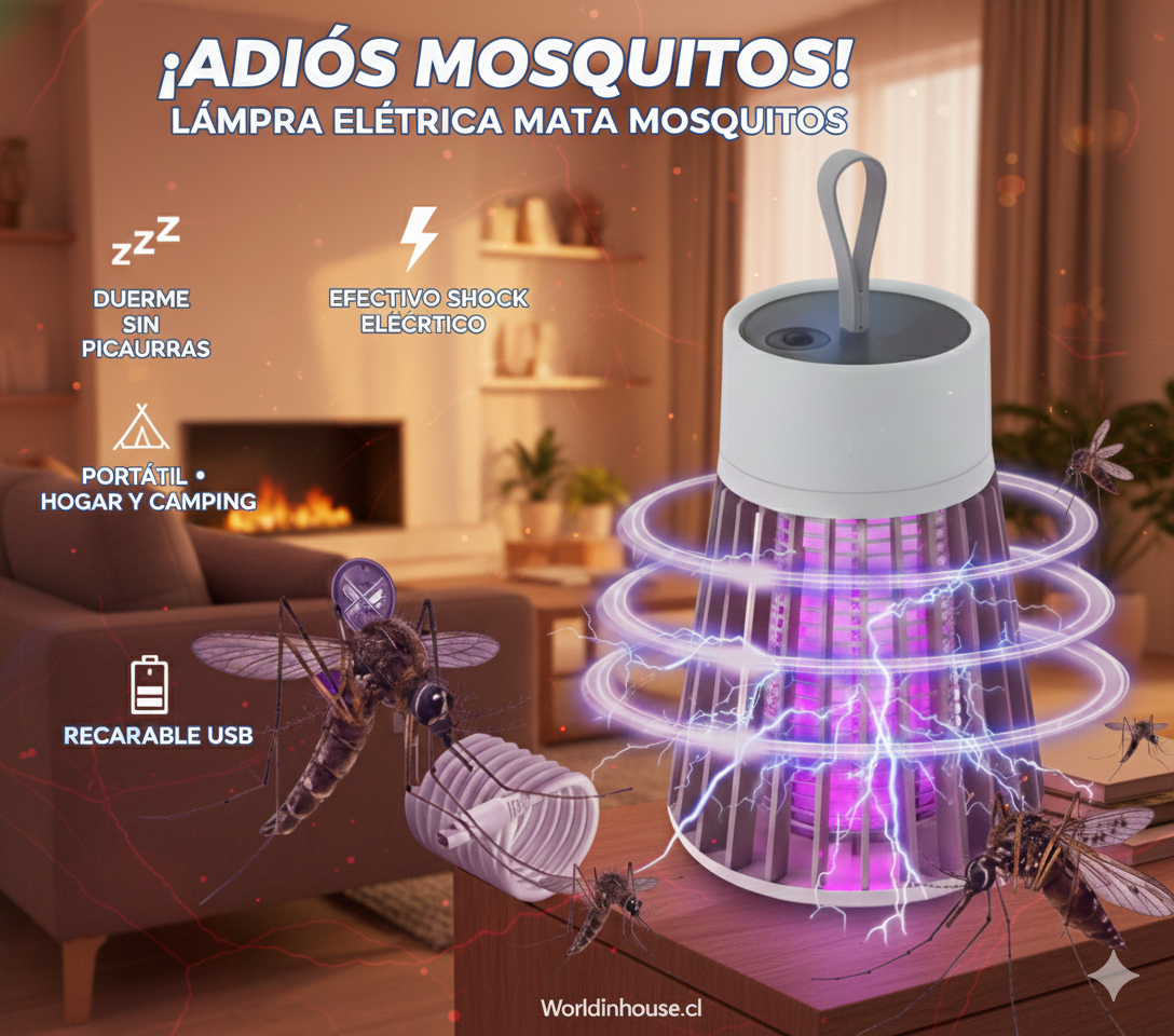 Lampara de Camping Anti Mosquitos
