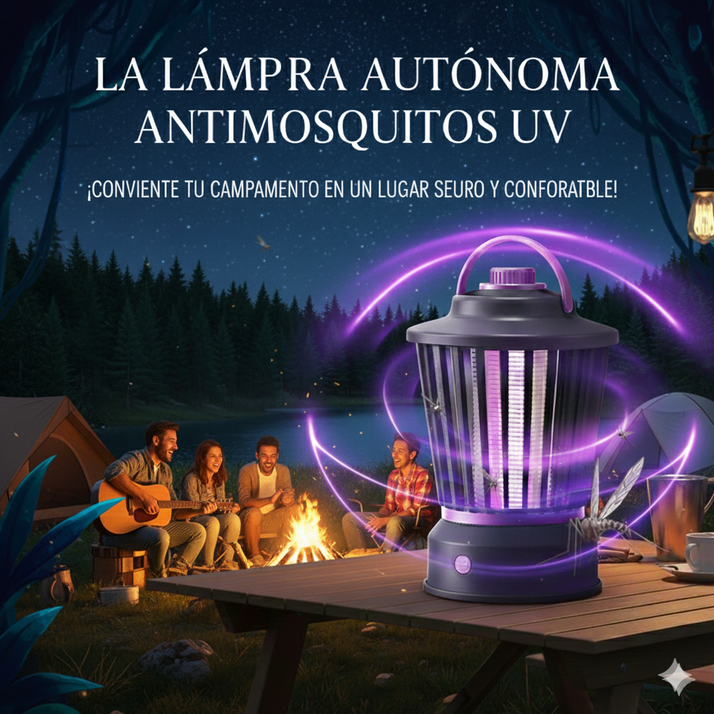 Lampara de Camping Anti Mosquitos