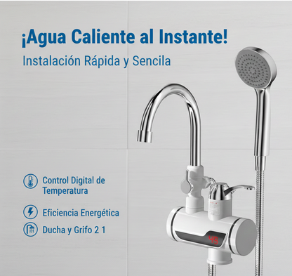Calentador De Agua Instantaneo con Ducha