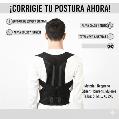 🔥 Corrector de Postura Ajustable