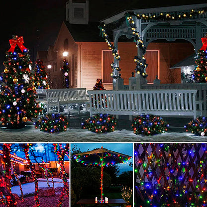 Pack 2x1 Luces De Navidad Solar 20mts