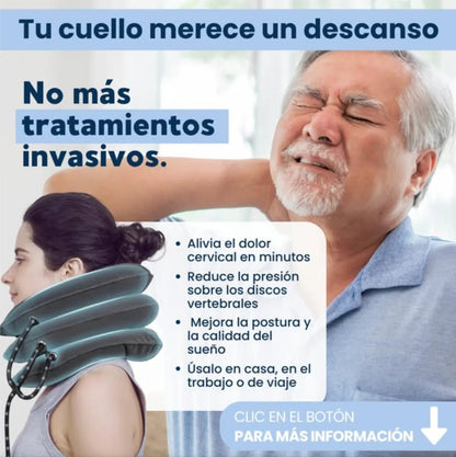 Cuello Ortopédico Cervical Inflable