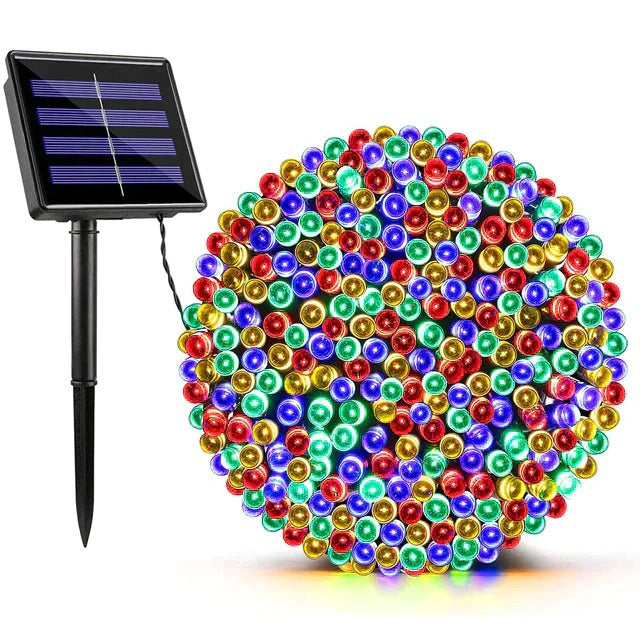 Pack 2x1 Luces De Navidad Solar 20mts