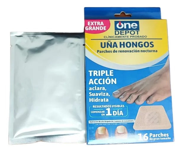 3X1 Parche Elimina Hongos en Uñas Pack 3 Cajas de 16 unidades